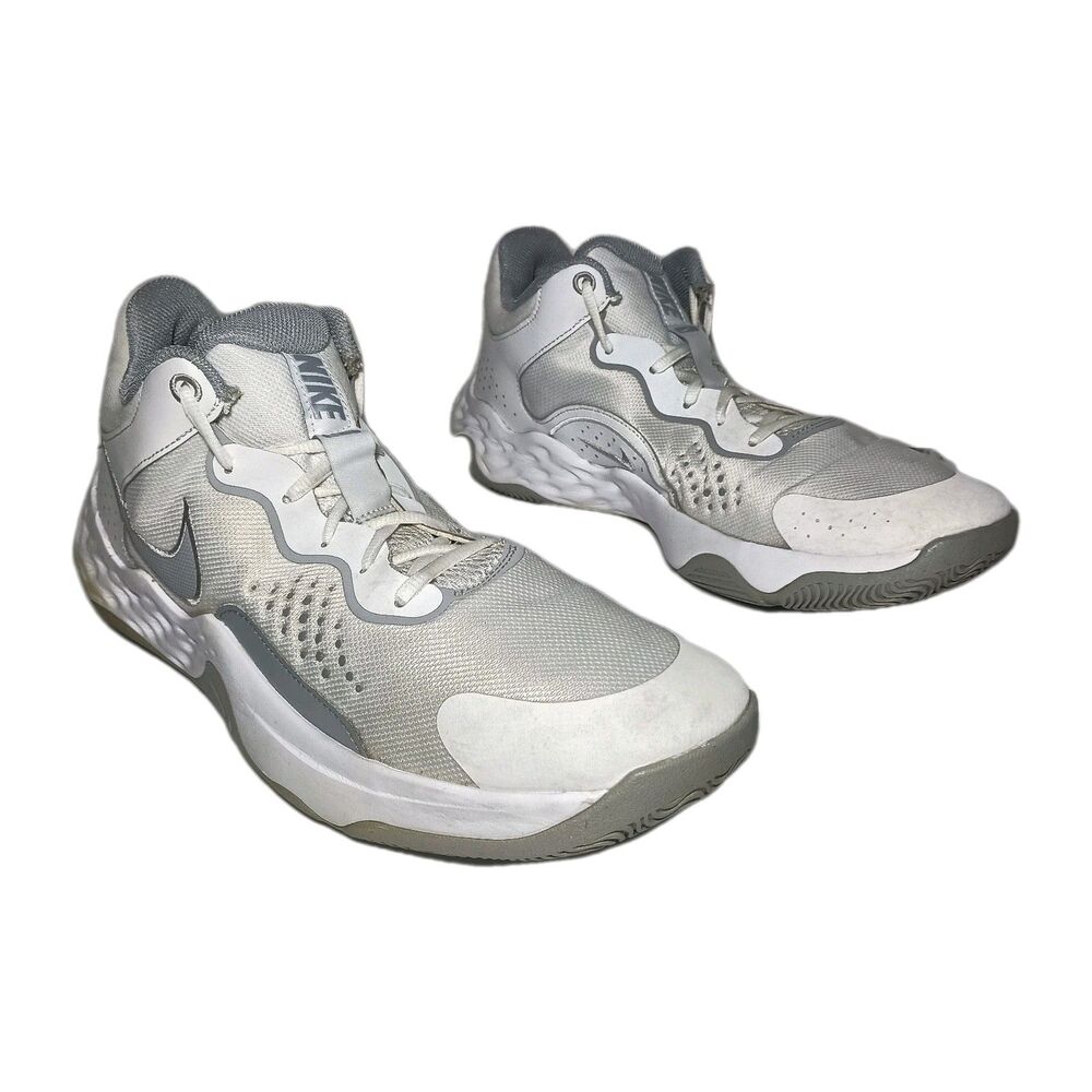 Nike Sz 13 Fly By Mid 3 White Wolf Grey DD9311-101 Men's Shoes Athletic Sneakers